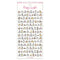 Mind Wave TINY TINY RABBIT Stickers Bunniy Stickers Pet Stickers Wildlife Stickers Nature Clear Stickers Seals Bujo Sticker | 81862