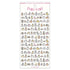 Mind Wave TINY TINY RABBIT Stickers Bunniy Stickers Pet Stickers Wildlife Stickers Nature Clear Stickers Seals Bujo Sticker | 81862