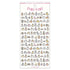Mind Wave TINY TINY GHOSTS Stickers Ghostie Stickers Spooky Stickers Scary Stickers Halloween Clear Stickers Seals Bujo Sticker | 81864