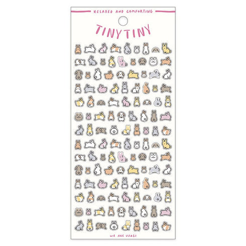 Mind Wave TINY TINY CATS Stickers Kitty Stickers Calico Stickers Grey Cat Stickers Kitties Clear Stickers Seals Bujo Sticker | 81863