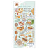 Mind Wave CHOOSY LIFE Make SWEETS Stickers Carrot Cake Eggs Apple Muffins Tea Baking Clear Stickers Seals Bujo Sticker | 81838