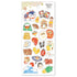 Mind Wave IROHA WHITE-TAILED Tit Stickers Bird Birdies Whit-Tailed Nature Wildlife Clear Stickers Seals Bujo Sticker | 81871