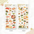 Mind Wave IROHA SUMO Stickers Sumo Wrestling Japanese Culture Wrestling Matches Clear Stickers Seals Bujo Sticker | 81868