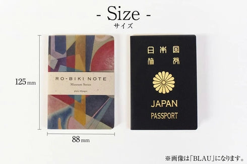 Yamamoto Ro-Biki Notebook SEASIDE 5mm Dot Grid Series 3.5" x 4.9" | GA046