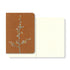 Yamamoto BRANCH FLOWERS Ro-Biki Notebook Shapes Series 5mm Dot Grid Series 3.5" x 4.9" | GA093