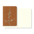 Yamamoto BRANCH FLOWERS Ro-Biki Notebook Shapes Series 5mm Dot Grid Series 3.5" x 4.9" | GA093