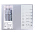 GOLD High Gloss Languo Color Gel 6 Pen Set 0.6mm Anime Pen Manga Pen Black Out Planning Pen Set Fine Point Set | 6 Pens
