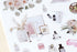 MU Lifestyle Print-On Stickers Self-Care Clothing Shopping Reading Relaxation Rub-On Stickers Transfer Stickers Translucent Sticker | 244