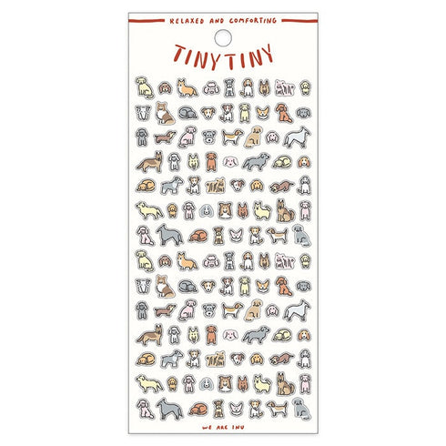 Mind Wave TINY TINY GHOSTS Stickers Ghostie Stickers Spooky Stickers Scary Stickers Halloween Clear Stickers Seals Bujo Sticker | 81864