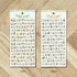Mind Wave TINY TINY RABBIT Stickers Bunniy Stickers Pet Stickers Wildlife Stickers Nature Clear Stickers Seals Bujo Sticker | 81862