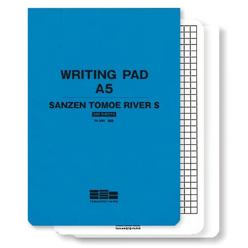 Yamamoto A5 SANZEN TOMOE RIVER 52gsm Blank Writing Pad Tomoe River Memo Pad Tomoe River Notebook Tomoe RIver Flip Pad | 148 X 210mm