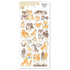 Mind Wave IROHA JAPAN CULTURE Stickers Lucky Cat Turtle Bank Mt. Fuji Parasol Clear Stickers Seals Bujo Sticker | 81869