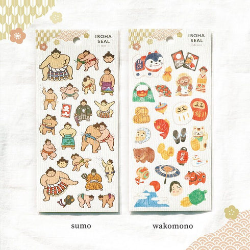 Mind Wave IROHA SHIBA INU Stickers Dog Puppy Dog Kisses Small Dog Clear Stickers Seals Bujo Sticker | 81870