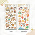 Mind Wave IROHA SHIBA INU Stickers Dog Puppy Dog Kisses Small Dog Clear Stickers Seals Bujo Sticker | 81870