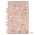 KUROMI MPLAN & Sanrio Collab Lazy Life A4 5 Pocket Index Clear Folder Pocket Folder Paper File Folder Plastic Folder | H310 X W220