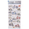 HONDA MOPED Kamio Japan Stickers Adult Visual Dictionary Motorcycle Motorbike Honda Moped Gold Foil Stickers | 211424