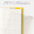 B6 MINI Gray IROHA Sunny Pencil Board Notebook Board Writing Template Notebook Pad Notebook Underlayment Monthly Use | LSX-04