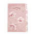 CINNAMOROLL MPLAN & Sanrio Collab Lazy Life A4 5 Pocket Index Clear Folder Pocket Folder Paper File Folder Plastic Folder | H310 X W220