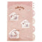 HELLO KITTY MPLAN & Sanrio Collab Lazy Life A4 5 Pocket Index Clear Folder Pocket Folder Paper File Folder Plastic Folder | H310 X W220