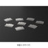 SILVER Midori SMALL Chiratto Metal Index Tabs Index Clips Stainless Steel Index Clip Tab Index Clip | 43430