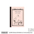 APICA SHELL Pink A7 Peanuts CD Note Notebook Tiny Notebook Small Notebook Itty-Bitty Dream Book Mini-Notebook | 30 Sheets