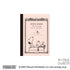 APICA PINK A7 Peanuts CD Note Notebook Tiny Notebook Small Notebook Itty-Bitty Dream Book Mini-Notebook | 30 Sheets