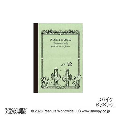 APICA BLUE A7 Peanuts CD Note Notebook Tiny Notebook Small Notebook Itty-Bitty Dream Book Mini-Notebook | 30 Sheets