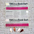 30 Book Darts Rose Gold Copper Bronze Metal Book Darts