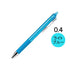 Pilot FriXion Point Knock 04 Gel Pen 0.4 mm Erasable | Light Blue