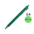 Pilot FriXion Point Knock 04 Gel Pen 0.4 mm Erasable | Green