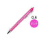 Pilot FriXion Point Knock 04 Gel Pen 0.4 mm Erasable | Pink