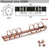Ring Binder Replacement Kit Ring Binder Mechanism Planner Rings with Hardware for Ring Planner | A5, A6, A7 & Personal