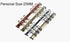 Ring Binder Replacement Kit Ring Binder Mechanism Planner Rings with Hardware for Ring Planner | A5, A6, A7 & Personal
