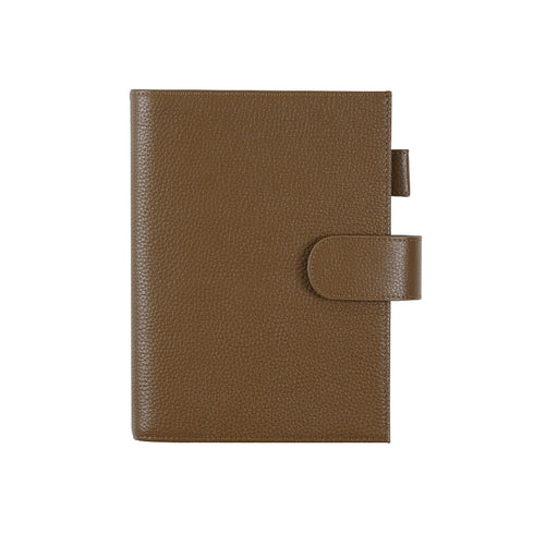 Moterm Original Series B6 Plus Cover for B6 Stalogy Notebook Genuine Pebbled Grain Cowhide Planner Organizer Agenda Journal