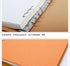 Vegan Leather Binder A4 A6 B5 A5 Spiral Notebook Planner Agenda