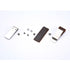 Moterm Metal Leather Pen holder Brass and Stainless steel Pencil clip for Genuine Leather notebook Journal diary