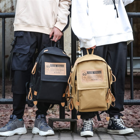 Roomy Canvas Backpack - Laptop & iPad size - Many colors!
