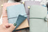 Travelers Notebook Genuine Leather Cover PASTEL Planner Vintage Retro Personal Diary Office School Stationery Gifts Supplie