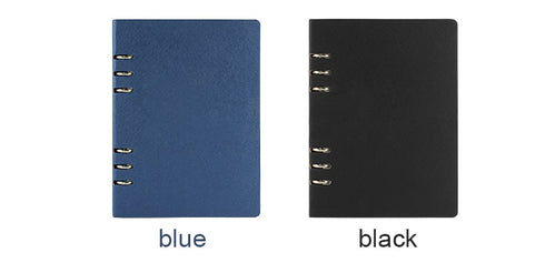Vegan Leather Binder A4 A6 B5 A5 Spiral Notebook Planner Agenda