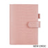 Moterm A5 CROC GRAIN Genuine Leather Original Notebook Cover Diary Planner Croc Grain Organizer