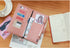 Moterm CROC WEEKS Leather Cover | Back Pocket and Double Clasps Notebook Diary Journal Planner Weeks Cover