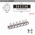 Ring Binder Replacement Kit Ring Binder Mechanism Planner Rings with Hardware for Ring Planner | A5, A6, A7 & Personal