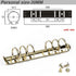 Ring Binder Replacement Kit Ring Binder Mechanism Planner Rings with Hardware for Ring Planner | A5, A6, A7 & Personal