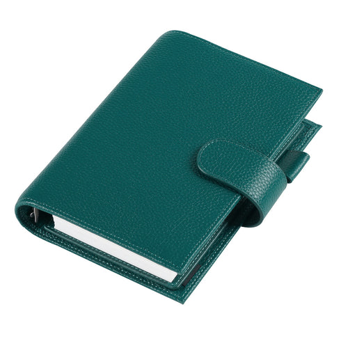 Moterm Genuine Leather Regular Personal Size Planner with 25MM Binder Rings Notebook Agenda Organizer Diary Journal