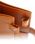 Moterm Pebbled Leather Original Weeks Cover for Hobonichi and Skinny Mini Happy Planner with Back Pocket and Double Clasps Diary