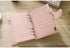 Moterm Genuine Leather Regular Personal Size Planner with 25MM Binder Rings Notebook Agenda Organizer Diary Journal