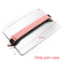 Vegan Leather Book Band Buckle Expandable Pencil Case Pen Bag | 195mm X 45mm