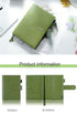 Moterm Original Series B6 Plus Cover for B6 Stalogy Notebook Genuine Pebbled Grain Cowhide Planner Organizer Agenda Journal