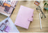 Moterm Genuine Leather Regular Personal Size Planner with 25MM Binder Rings Notebook Agenda Organizer Diary Journal