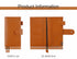Moterm Pebbled Leather Original Weeks Cover for Hobonichi and Skinny Mini Happy Planner with Back Pocket and Double Clasps Diary